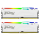 Pamięć RAM Kingston FURY 64GB (2x32GB) 6000 CL30 Beast RGB White EXPO